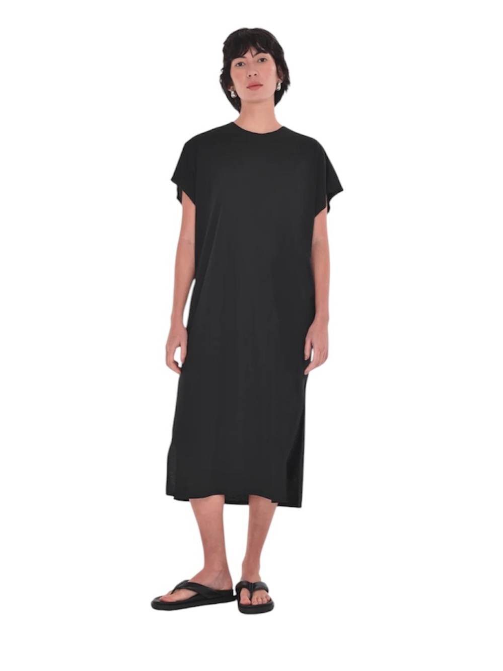 Paper Label Women’s Black Etta T-Shirt Dress Size XL
